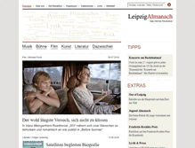 Tablet Screenshot of leipzig-almanach.de